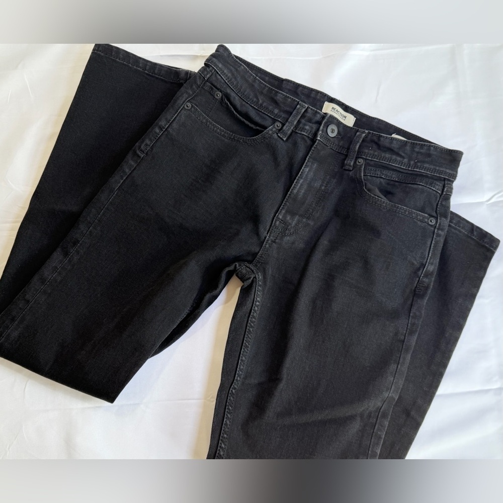 Reaction Kenneth Cole Men's Black Jeans 30x32